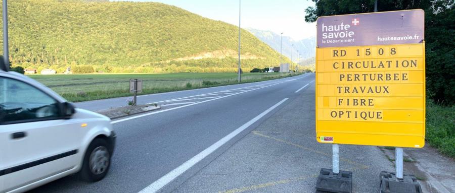 SOURCES DU LAC | Bouchons monstres : Les travaux de fibre optique seront réalisés de nuit !