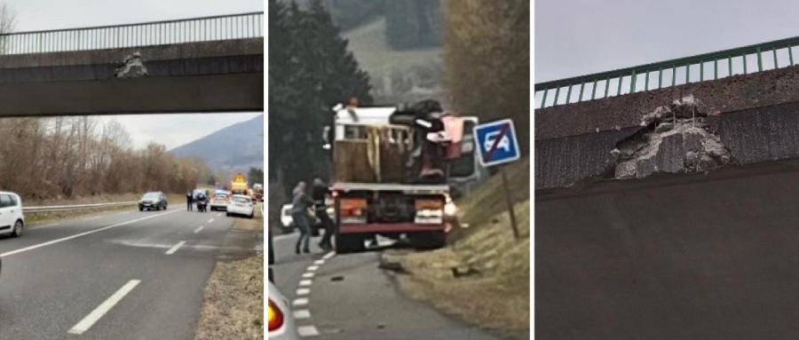 ANNECY-LE-VIEUX | La voie des Aravis coupée après un accident de poids lourd