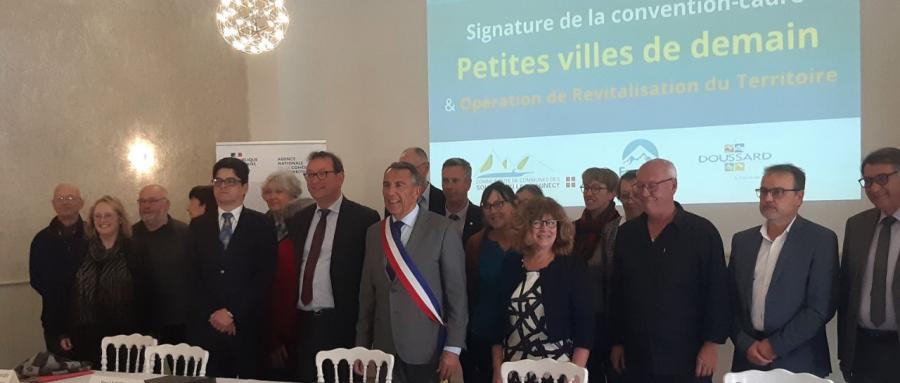 FAVERGES-SEYTHENEX | Petites villes de demain : la convention a été signée