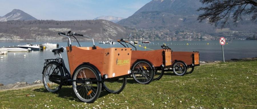 SAINT-JORIOZ | Un vélo assemblé au bord du Lac élu meilleur triporteur de l’année