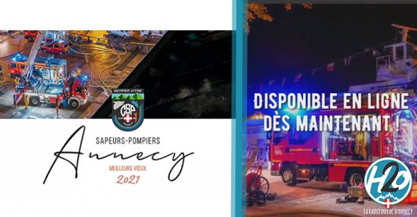 ANNECY | Covid-19 : Le calendrier des pompiers est à vendre par correspondance.