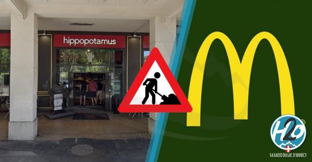 ANNECY | Exclu : McDonald's s'installe face au Pâquier !