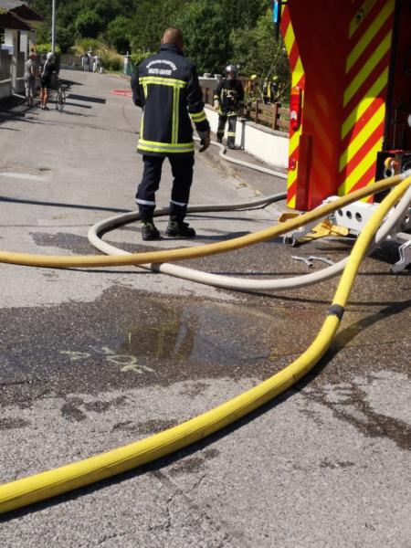 SAINT-JORIOZ | Un pavillon détruit par le feu