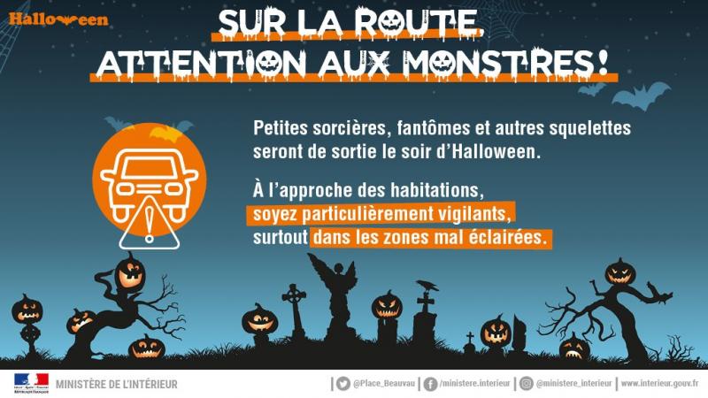 HAUTE-SAVOIE | Les consignes de sécurité pour Halloween.