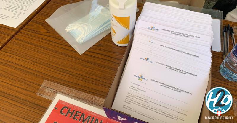DOUSSARD | Covid-19 : La distribution des masques a débuté !