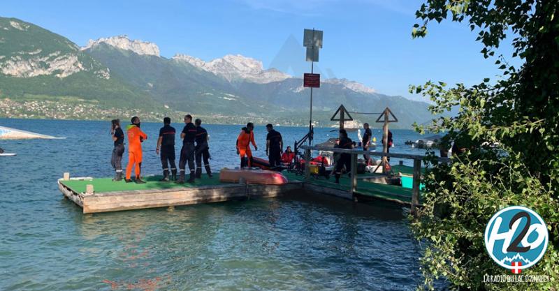 SEVRIER | (🎞VIDÉO) Une noyade dans le lac d'Annecy.