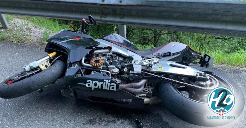SAINT-FERRÉOL | Choc frontal : Un motard fait une chute de 50m dans un ravin