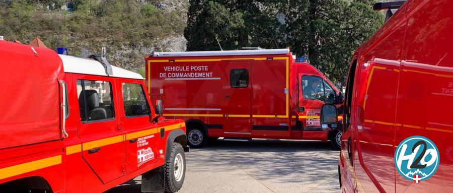 DUINGT | Suspicion de noyade : importante opération de secours
