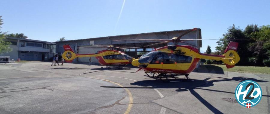 PAYS DE SAVOIE | Premier vol pour deux nouveaux hélicoptères Dragon 74