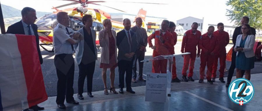 PAYS DE SAVOIE | Premier vol pour deux nouveaux hélicoptères Dragon 74
