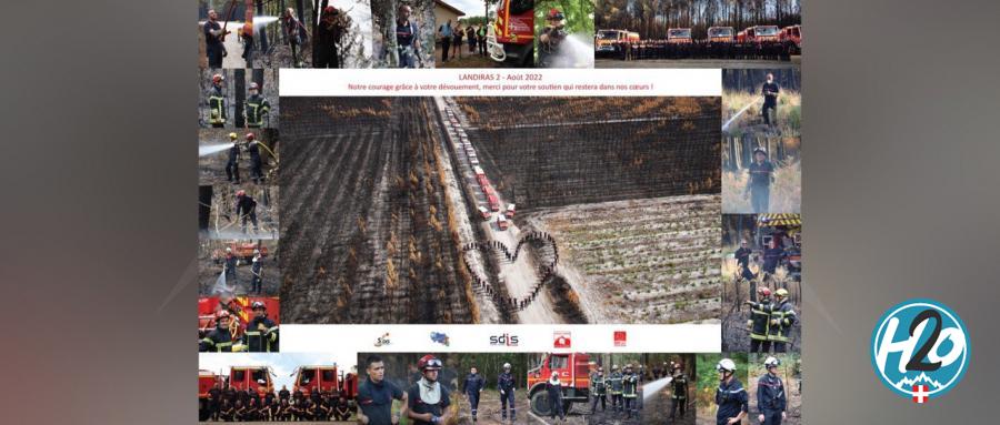HAUTE-SAVOIE | Le plein d’émotions pour « les pompiers sauveurs » de Saint-Magne (Gironde)