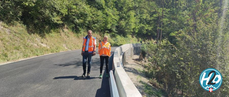 SAINT-EUSTACHE | Fin de chantier pour la première tranche de travaux sur le col de Leschaux 