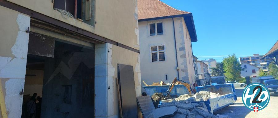 ANNECY | Manoir de Novel : au cœur du chantier en avant-premières