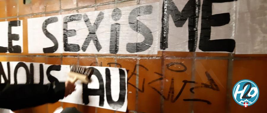 ANNECY |  Les colleuses : les mots de la société