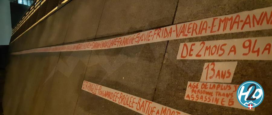 ANNECY |  Les colleuses : les mots de la société