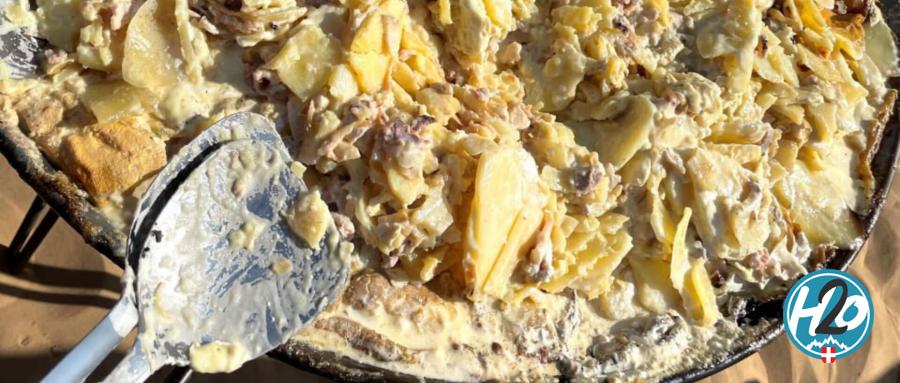 DUBAÏ | Une tartiflette géante dans le désert !