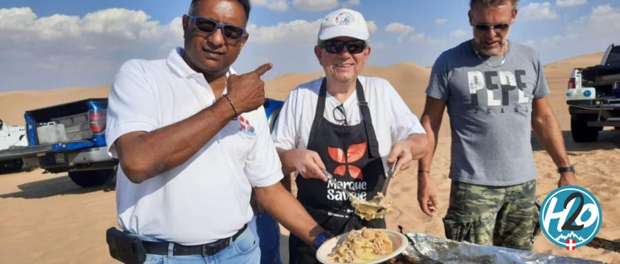 DUBAÏ | Une tartiflette géante dans le désert !