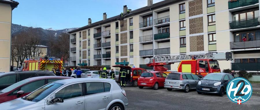 FAVERGES-SEYTHENEX | Un appartement détruit par un incendie