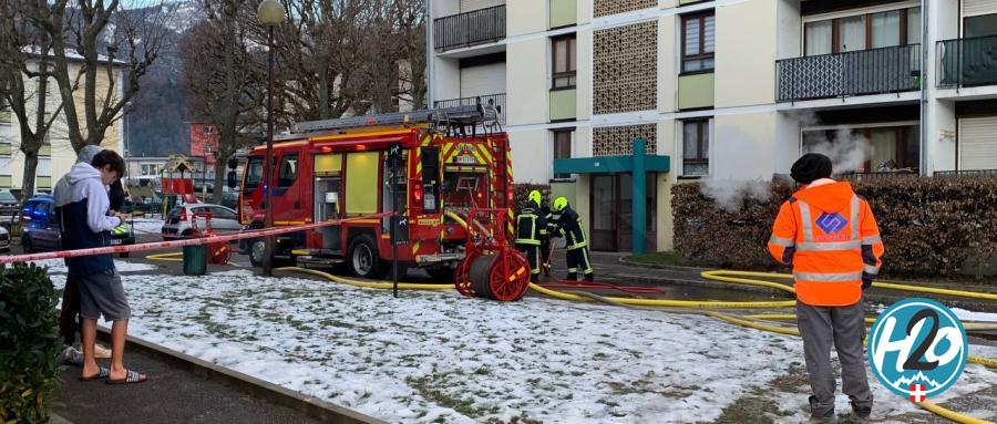 FAVERGES-SEYTHENEX | Un appartement détruit par un incendie