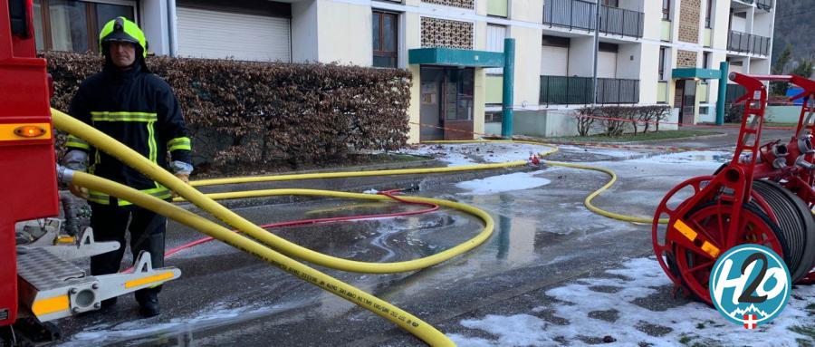 FAVERGES-SEYTHENEX | Un appartement détruit par un incendie