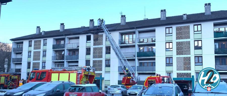 FAVERGES-SEYTHENEX | Un appartement détruit par un incendie