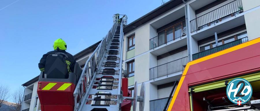 FAVERGES-SEYTHENEX | Un appartement détruit par un incendie