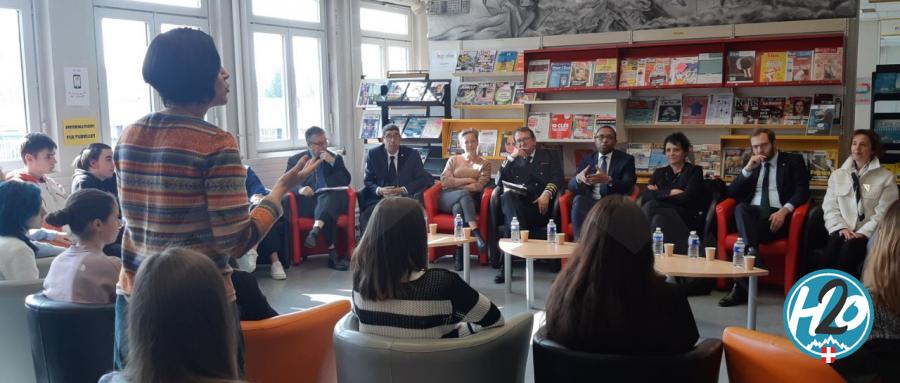 ANNECY | Le ministre de l’Éducation nationale à la rencontre de familles ukrainiennes