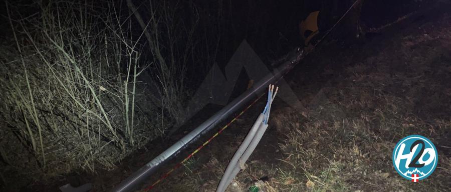 DOUSSARD | La route du pont Monnet fermée à la suite d’un spectaculaire accident