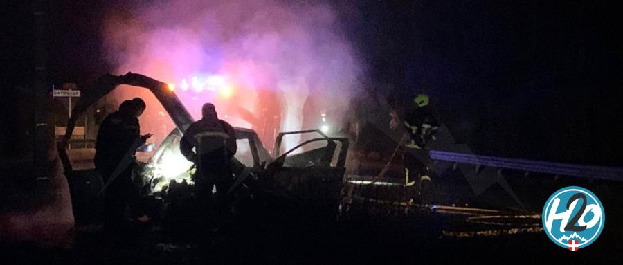 DOUSSARD | Impressionnante et mystérieuse sortie de route au cœur de la nuit