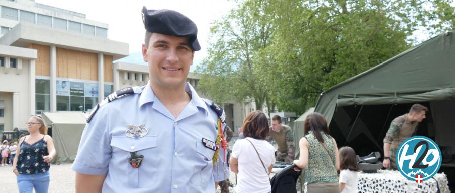 AIX-LES-BAINS | La Belle-Deux du 13e Bataillon de chasseurs alpins rencontre les habitants