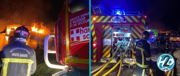 ÉPAGNY METZ-TESSY | Incendie : cinq blessés et deux appartements détruits