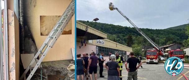 LA BALME-DE-SILLINGY | Début d’incendie à la salle du Bois Joli 