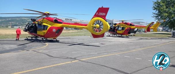 PAYS DE SAVOIE | Premier vol pour deux nouveaux hélicoptères Dragon 74