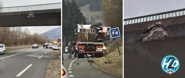 ANNECY-LE-VIEUX | La voie des Aravis coupée après un accident de poids lourd