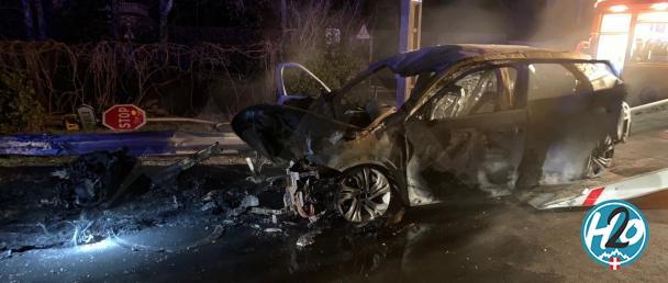 DOUSSARD | Impressionnante et mystérieuse sortie de route au cœur de la nuit